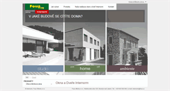 Desktop Screenshot of okna-dvere-internorm.cz