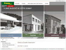 Tablet Screenshot of okna-dvere-internorm.cz